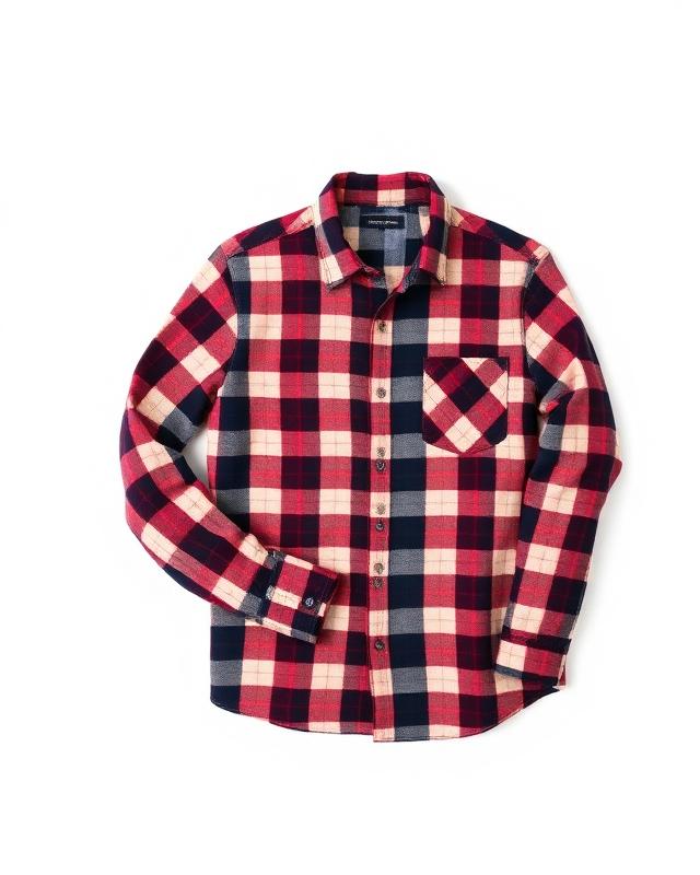 Classic check flannel shirt