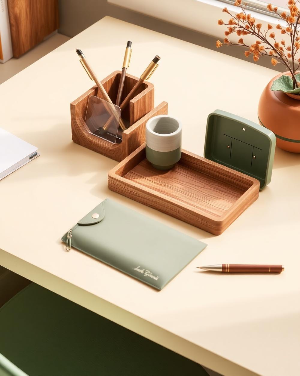 Desk & Storage