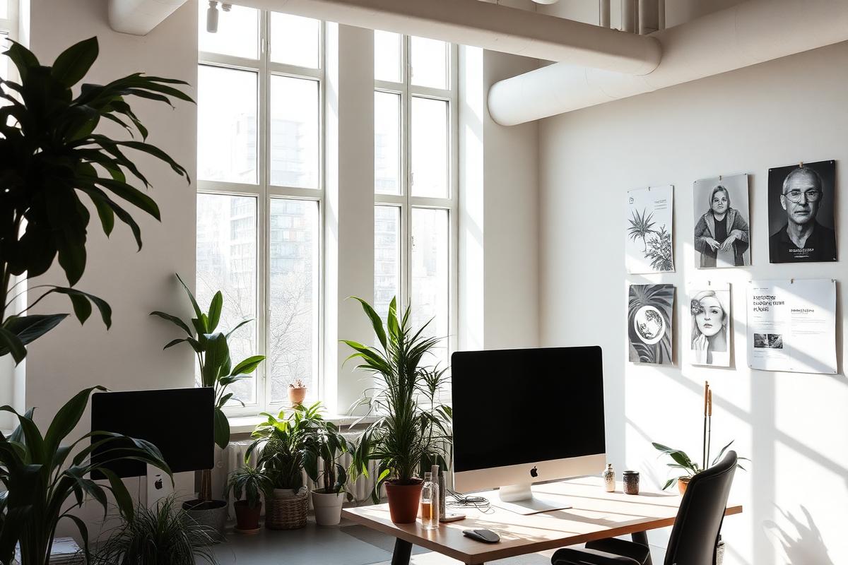 The studio