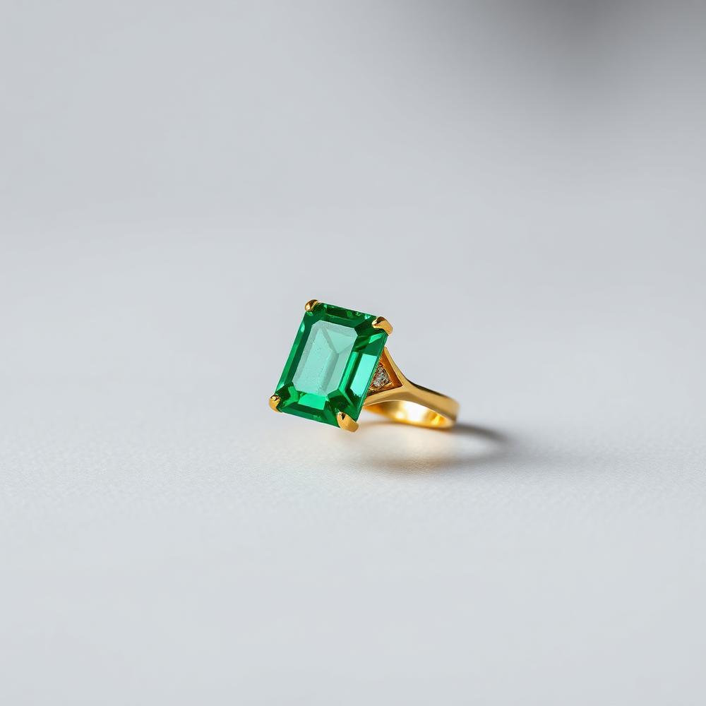 Emerald Cocktail Ring