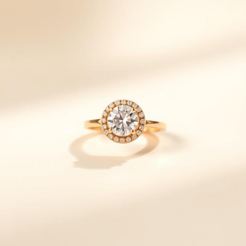 Solstice Halo Ring