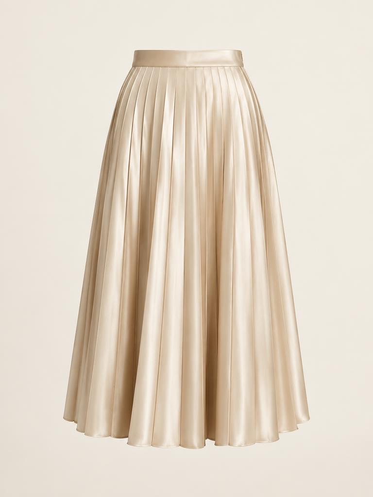 2-V-02 Lampshade silk skirt