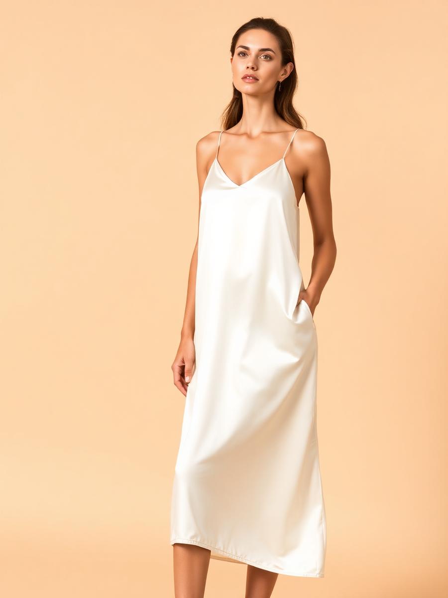 Marlowe Satin Slip Dress