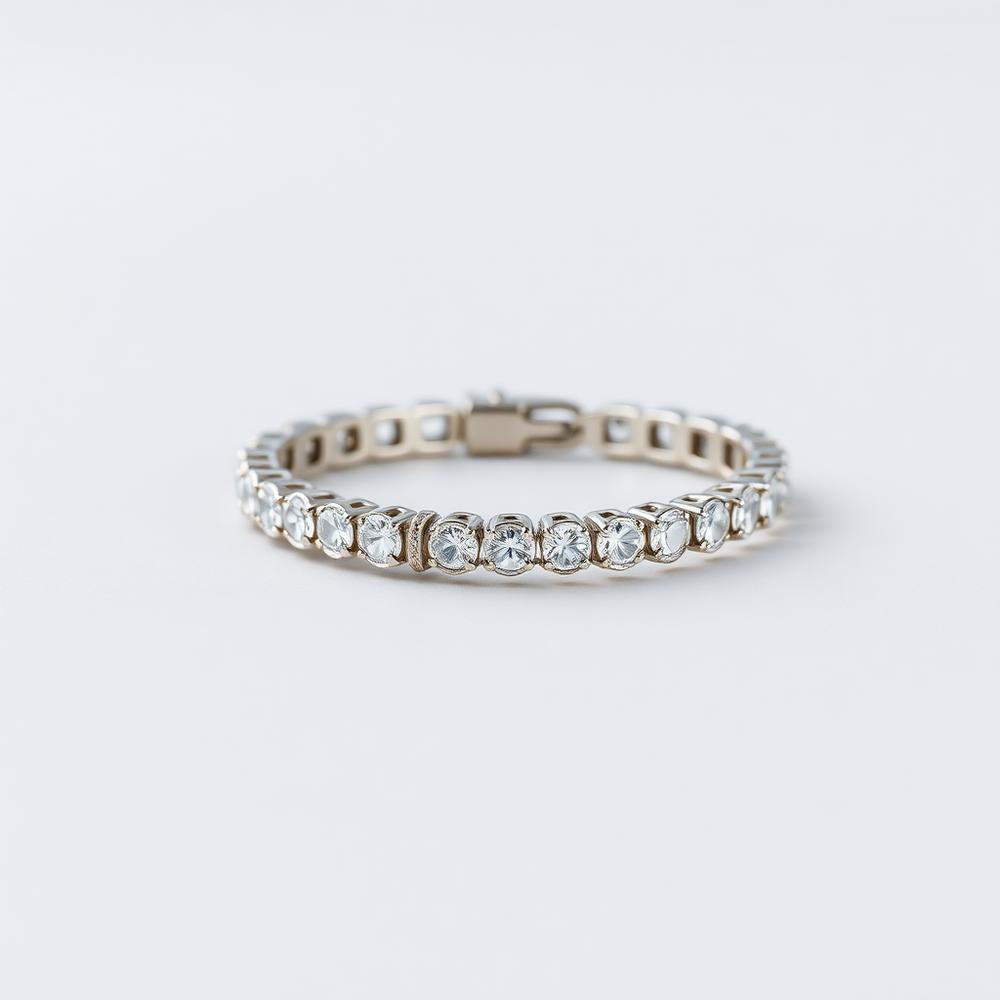 Line Tennis Bracelet