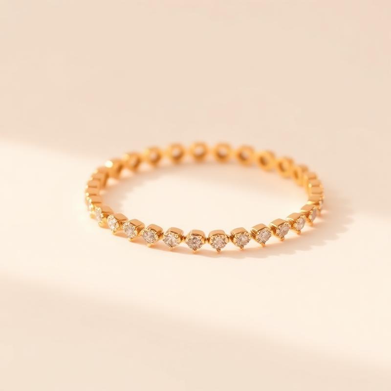 Line Tennis Bracelet
