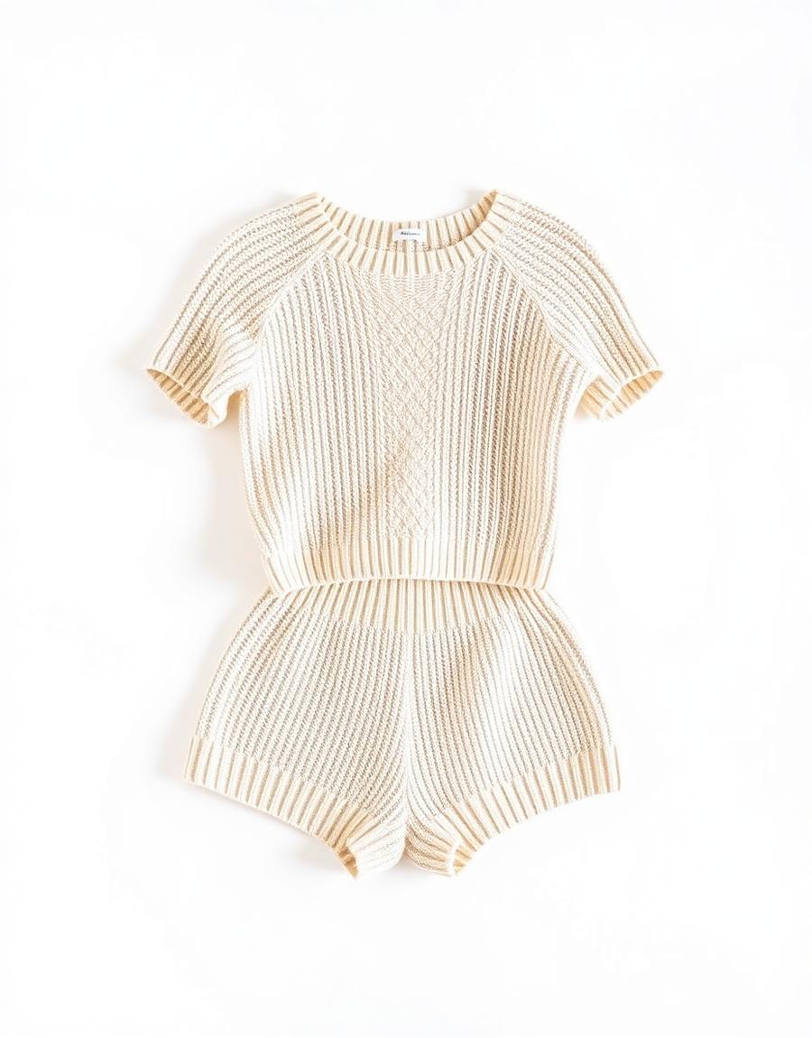 Ribbed Knit Set