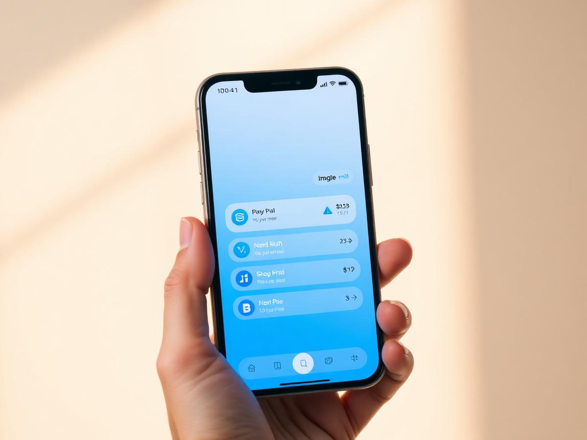 Neon Bank app